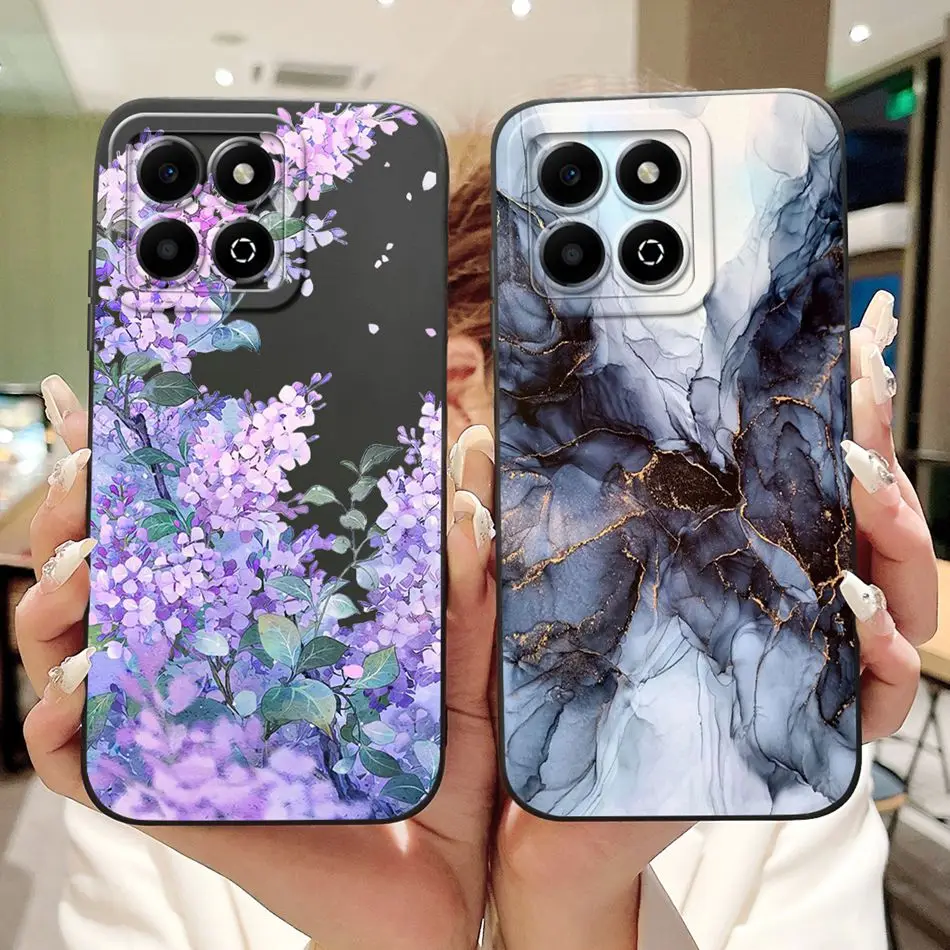 Fashion Moon Pattern Shockproof Silicone Phone Case