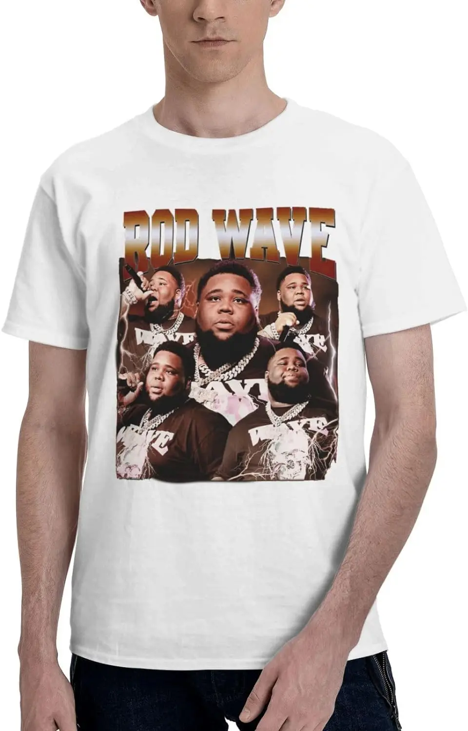 

Mens Short Sleeve Crewneck T Shirts Fashion Graphic Tee Shirt Top