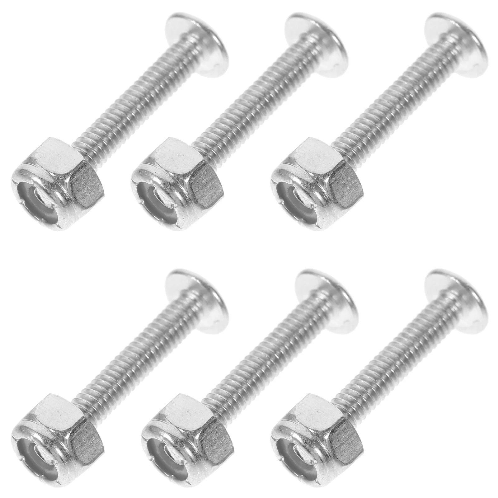 12 Pcs Football Machine Screws Table Football Screws Foosball Replacement Parts Soccer Ballss Fastener Fixation Galvanized Iron standard foosball table part screws