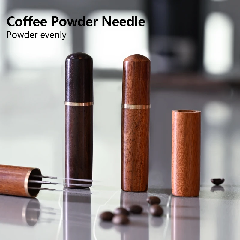6/8 Needle Stainless Steel Coffee Powder Tamper Espresso Stirrer Distributor Leveler WDT Tools Cafe Stirring Barista Accessories