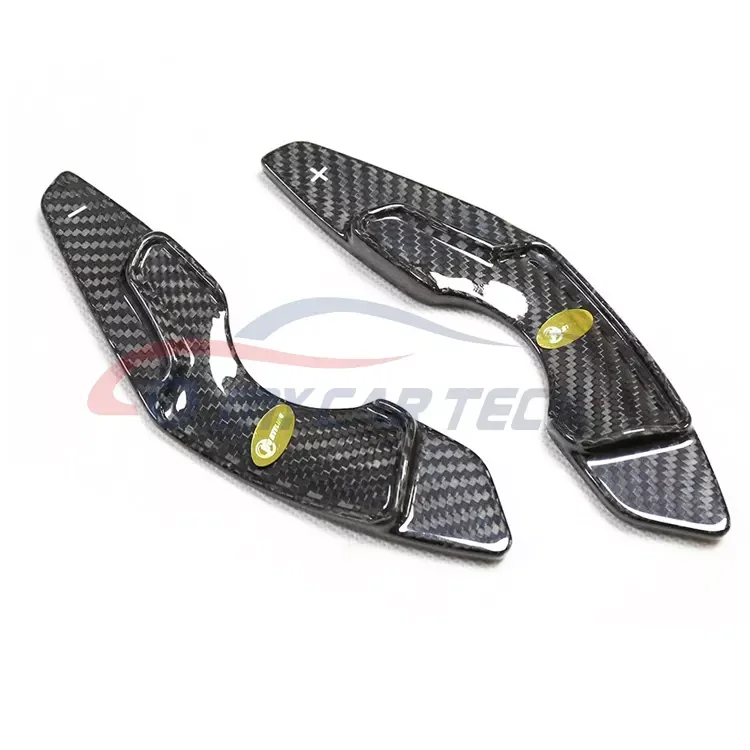 

Car Interior Trim Carbon Fiber Steering Wheel Paddle Shift For LEXU-S IS Model 2008 lexu-s isf paddle shifters