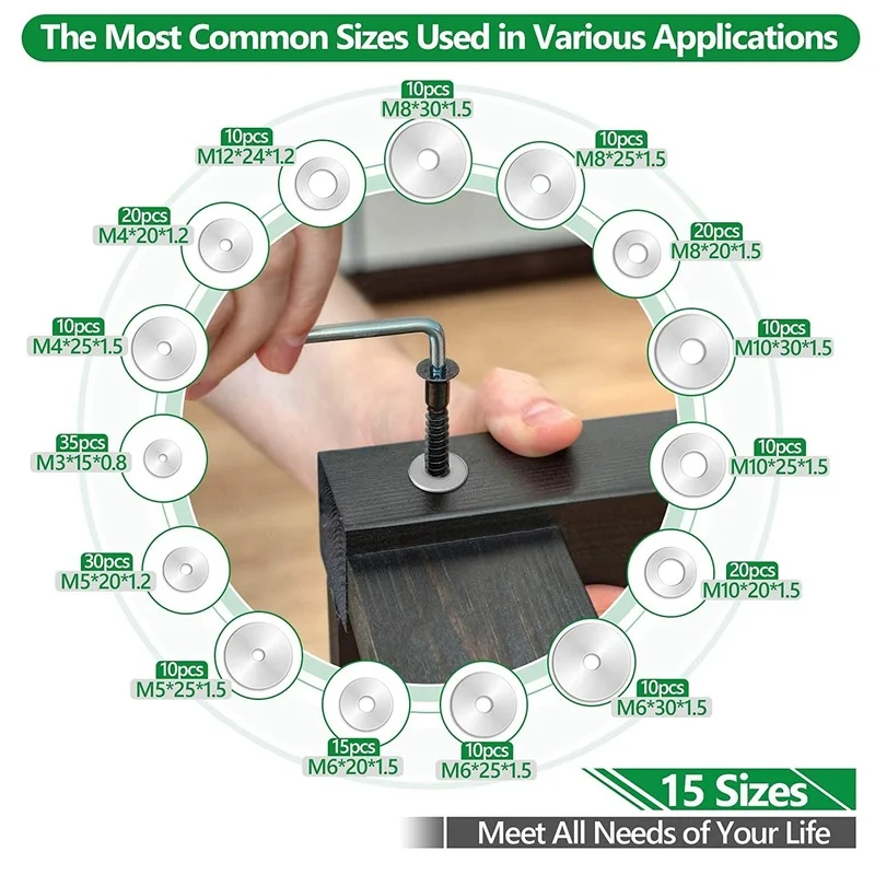 Rondelle Tipo B Metriche Rondelle Sottili Tipo B In Acciaio Inox A2 - M5 M6 M8 M10 M12 M14 M16 M20 M22 M24 Mutter Niedrige Form