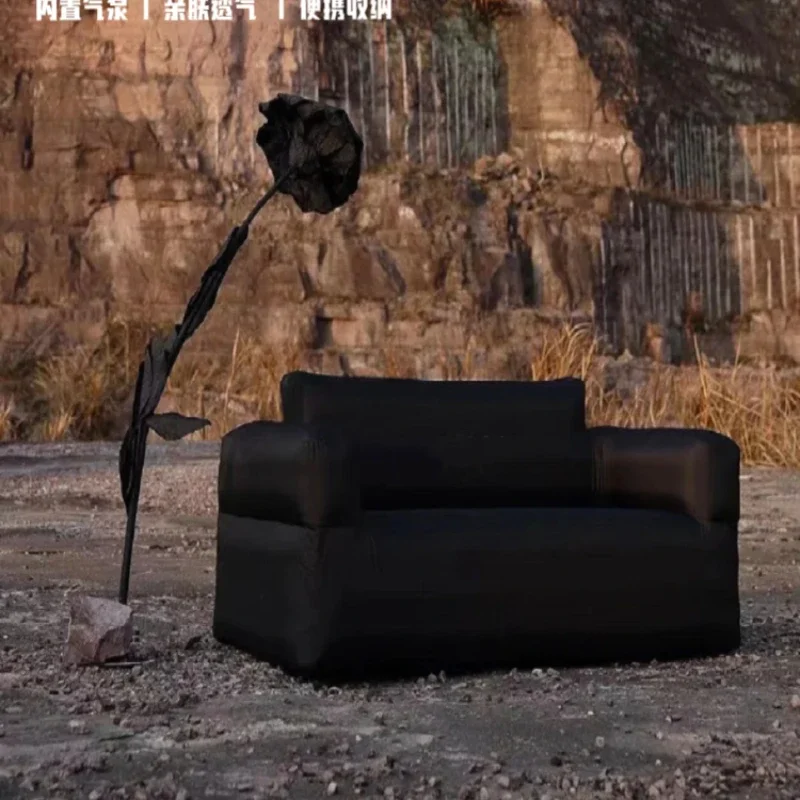 Puffs Sofa Inflatable Couch Armchair Air Seats Camping Equipment Seatings Outdoor Furniture Rest Chair Matt Garden Armchairs