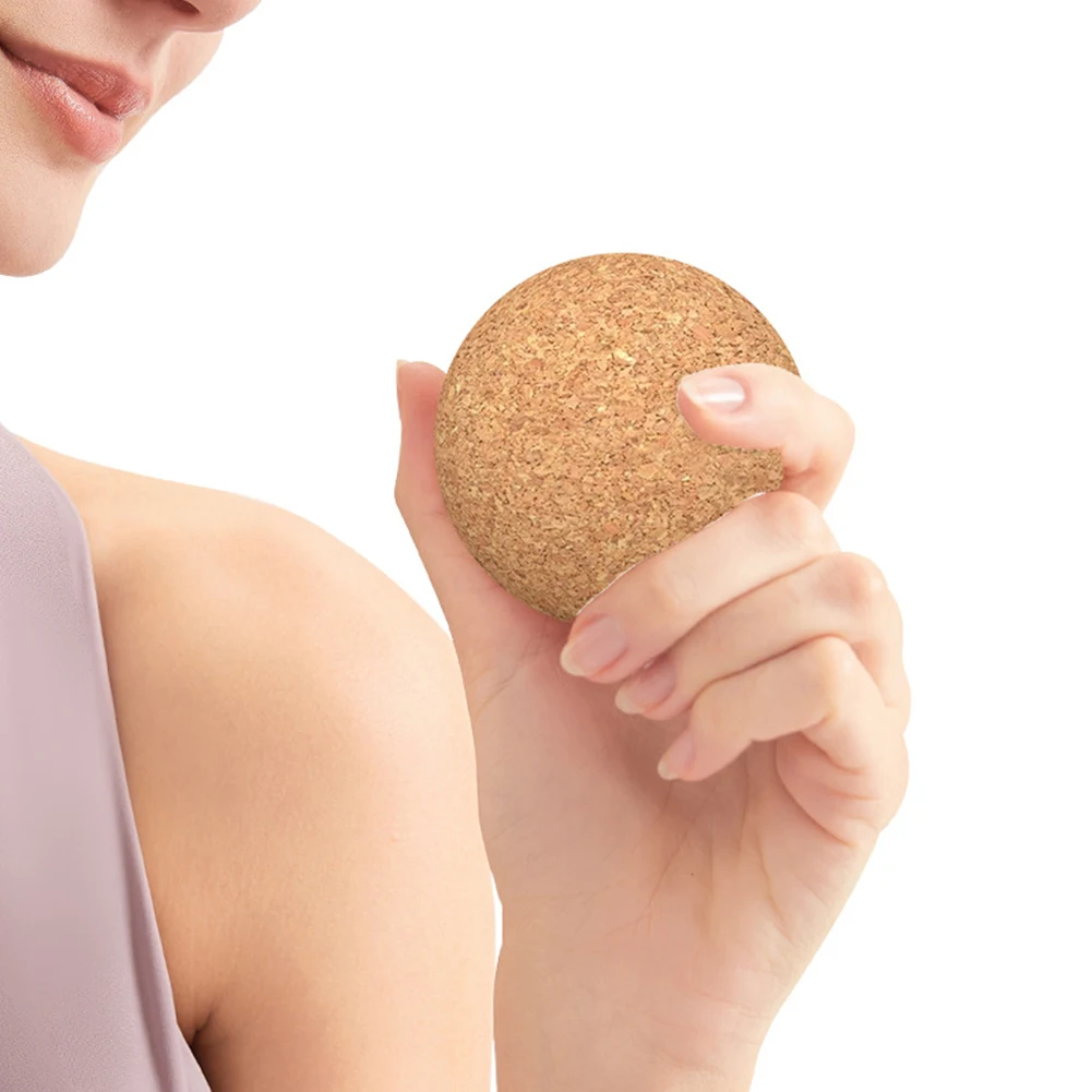 Cork Massage Ball Yoga Therapy Ball Therapy Myofascial for Myofascial Release for Rigger Point