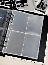 Clear A5 Double - Sided Photo Card Binder with 200 Pockets - Pack of 25/50 (1bag 25pages)