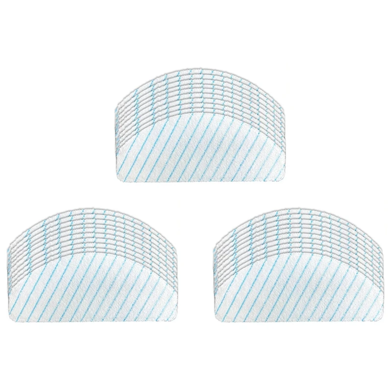 

180 Pack Disposable Mop Cloth Pads For Ecovacs Deebot Ozmo T8 AIVI T9 AIVI Robot Vacuum Cleaner Accessories