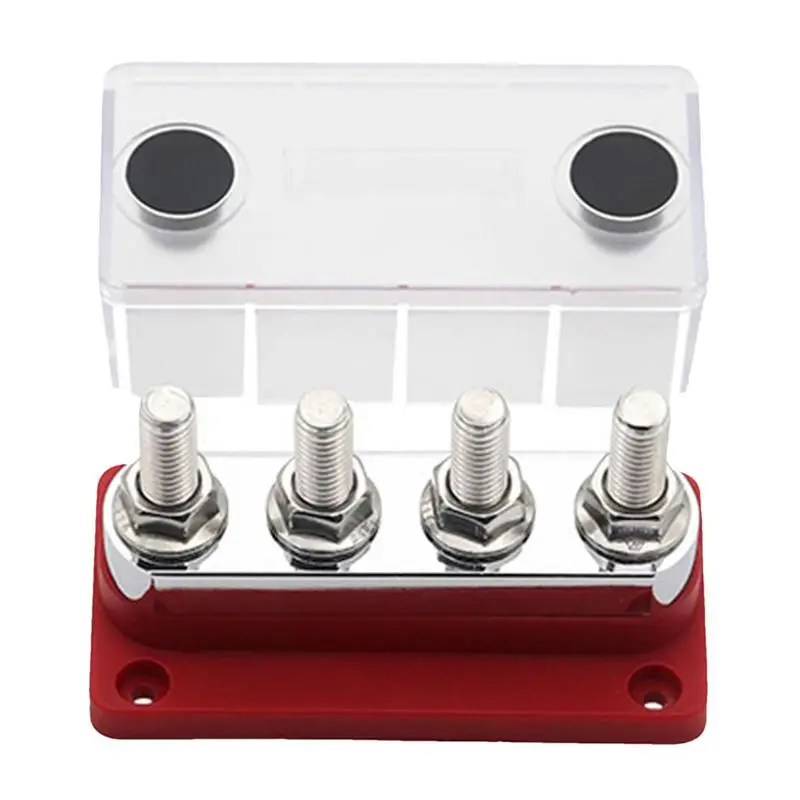 

Marine Bus Bar 12V 12-48V Terminal Studs 600A Terminal Blocks Bus Bar Busbar Power Distribution For Marine Boats RV Battery Bus