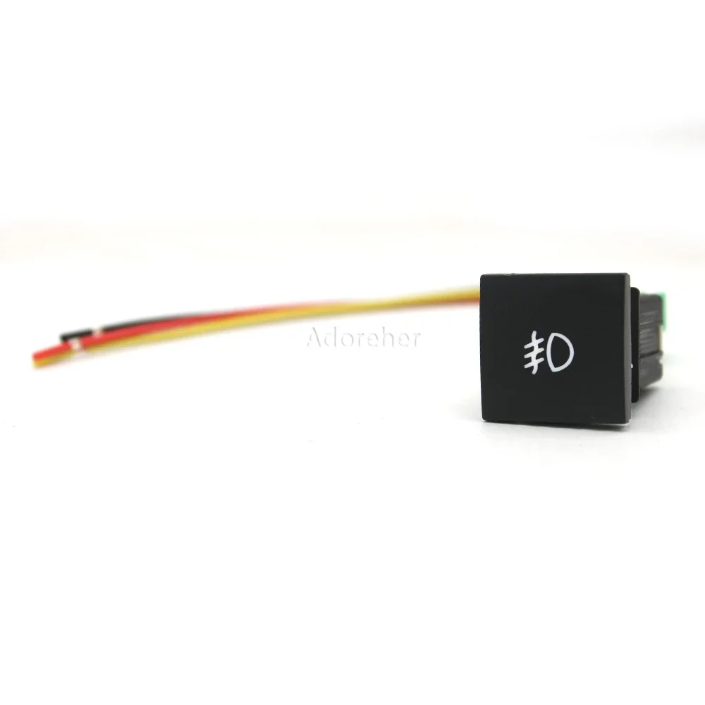 Enhanced Car LED Light with Radar Battery Switch Button