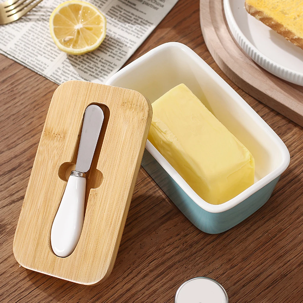 Butter Storage Box Refrigerator Cheese Holder Case Organizer Organizing