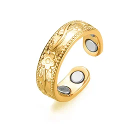 Timeless Adjustable Magnetic Copper Ring - Unisex Therapeutic Jewelry Gift - Adjustable (K)