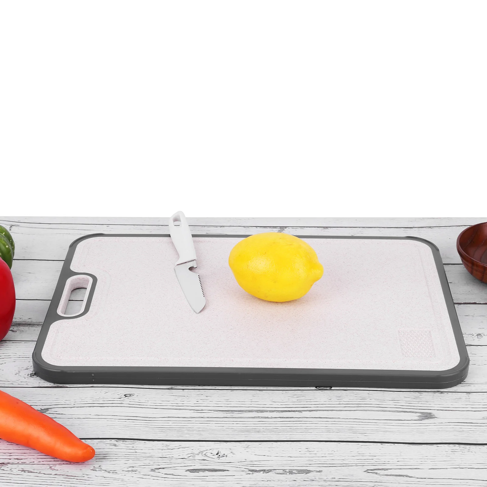 Reusable Double Sided Steel Cutting Board for Meat and Vegetables