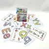 English 26 Letters Alphabet Phonics Pocket Flash Cards Early Educational Learning English Word Toys 2