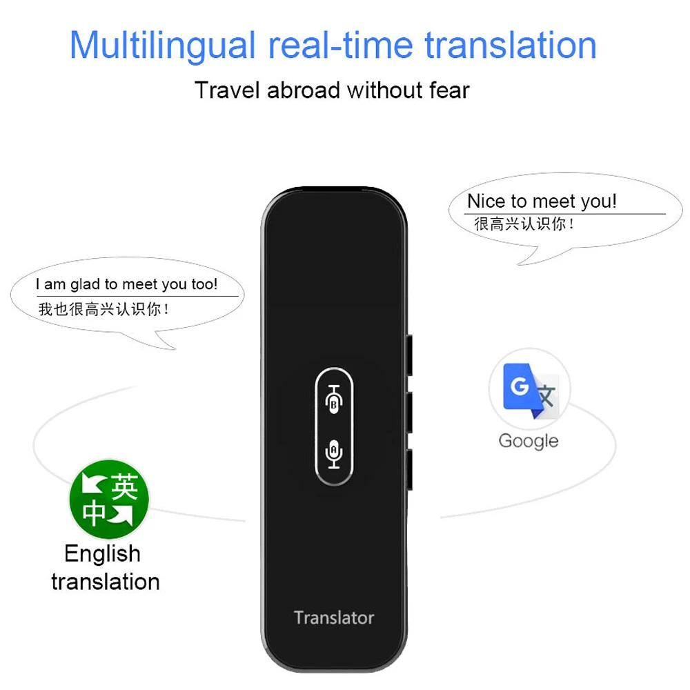 Real-time 137 Languages Translator G6X with Bluetooth Supports Online Translatio