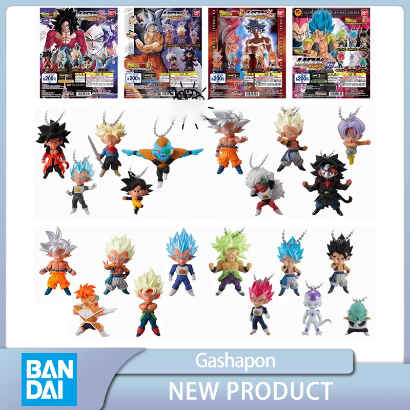 Bandai Dragon Ball Super Udm Burst 32/33/34/35 Son Goku Vegeta Broli Gashapon Action Figures Raccogliere Giocattoli Modello