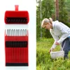 Labor Saving Berry Harvester: Scoop Blueberry & Huckleberry Picker with Metal/Plastic Comb, Garden Berry Picking Rakes 5