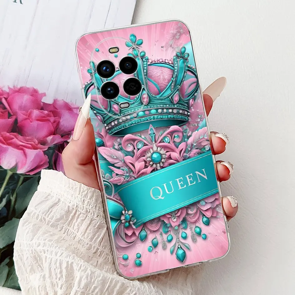 Floral Butterfly Soft Silicone Phone Case - Clear Protective Cover