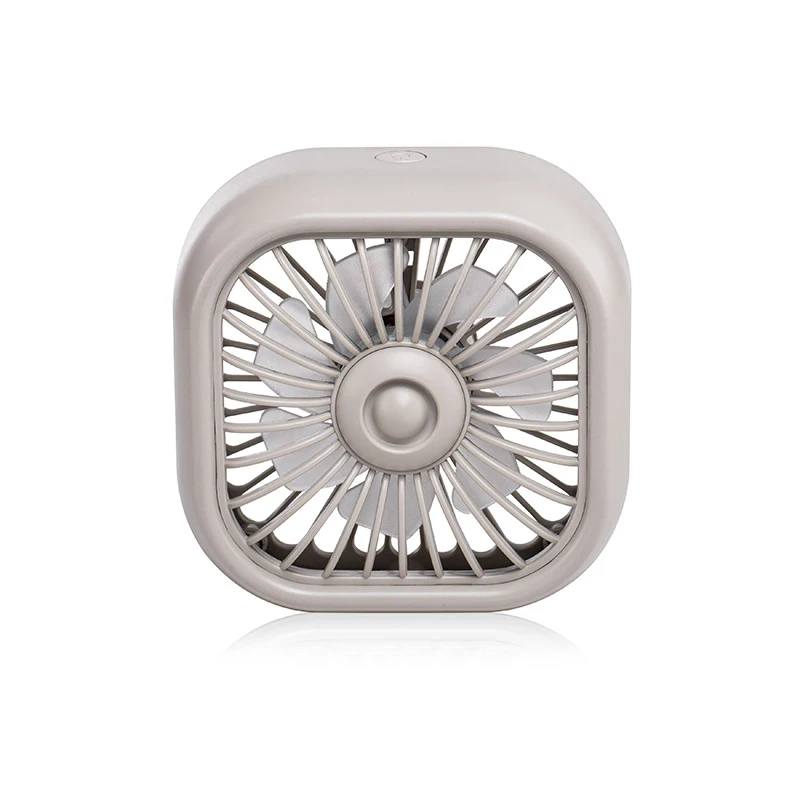 Car Mounted Small Fan USB Small Electric Fan for Car Air Outlet Gale Cool Colorful Light Automotive Supplies 1 PC electric fan car fan