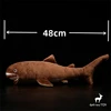 Megamouth Shark High Fidelity Anime Cute Plushie Pelagios Plush Toys Lifelike Animals Simulation Stuffed Doll Kawai Toy Gifts 2