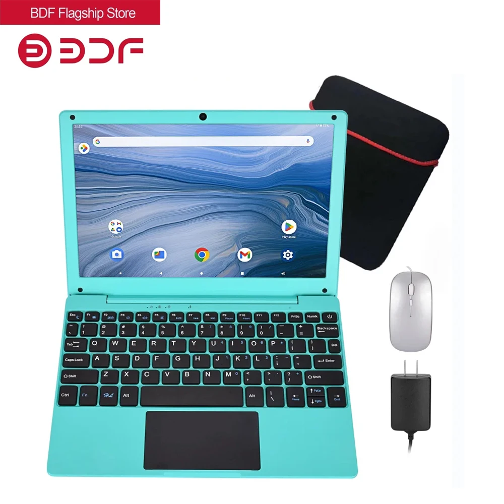 Nuovo Computer Netbook 10.1 Pollici Quad Corer 2Gb + 64Gb Netbook Ultra Sottile E Leggero A133 Cpu Computer Wi-Fi Usb