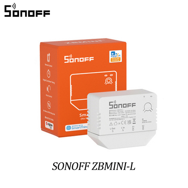 Zigbee Bridge Pro/Wireless Switch/T&H Sensor/Motion Sensor/Door Sensor/ZBMINI/ZBMINI-L, Support Ewelink Alexa Google Home