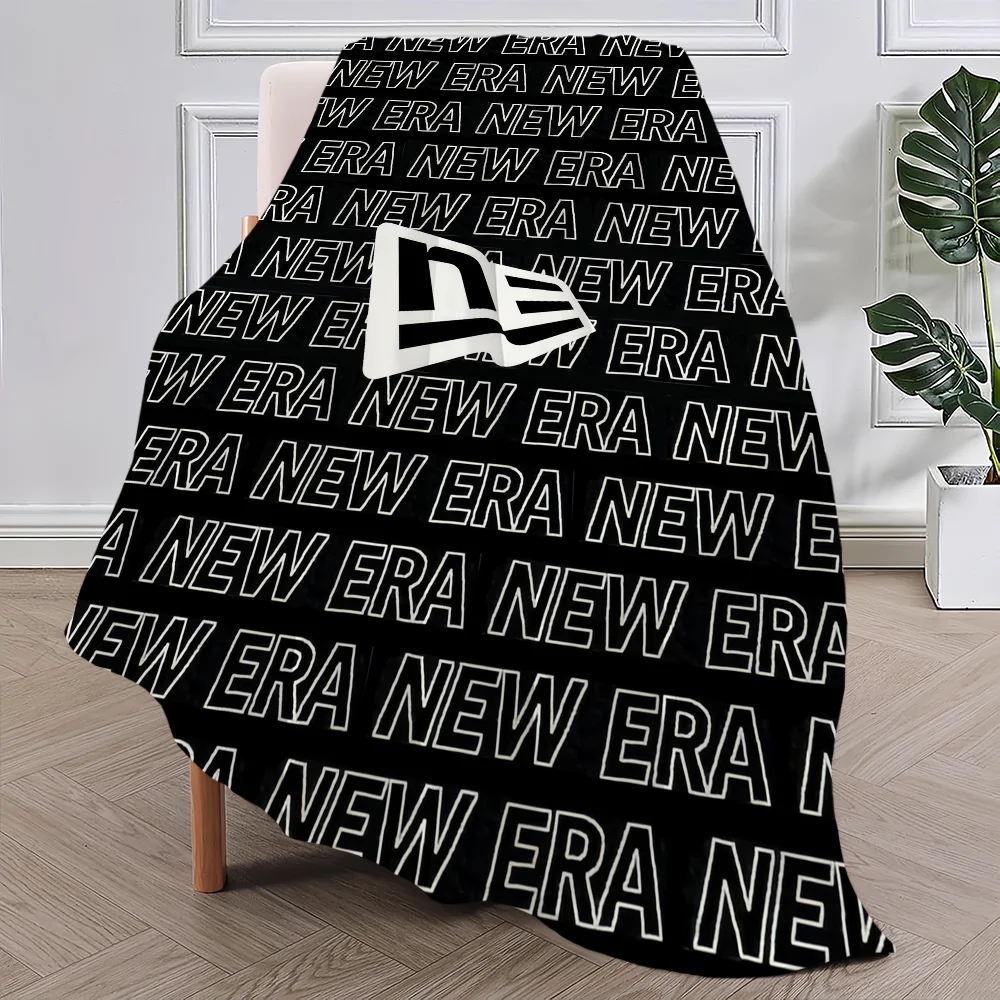 Brand Logo Blanket Plush Nap Sofa rug for Living Room N-New-S Warm Office E-Era-s Bedroom Birthday Home Travel Kid Gifts 3