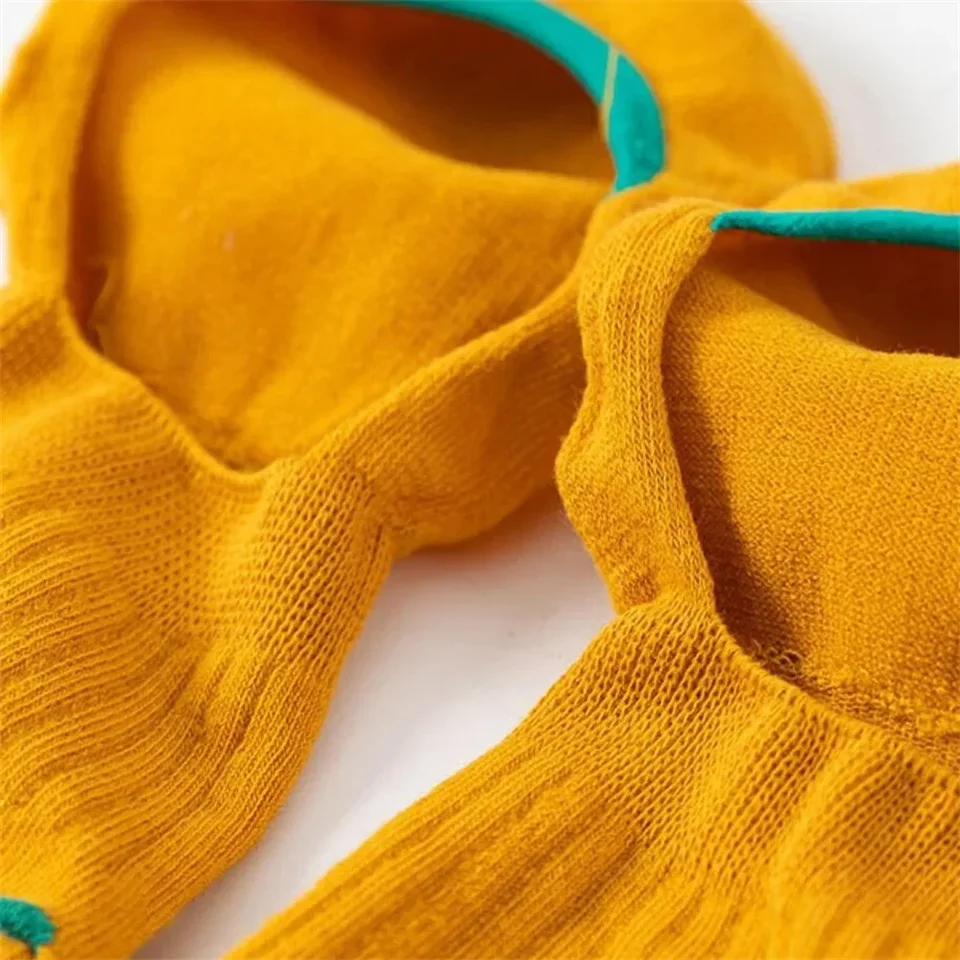 6 Paia Calzini Invisibili In Bambù, Uomo E Donna, Taglio Basso, Antiscivolo, Traspiranti, Per Sneaker E Mocassini, Multicolor