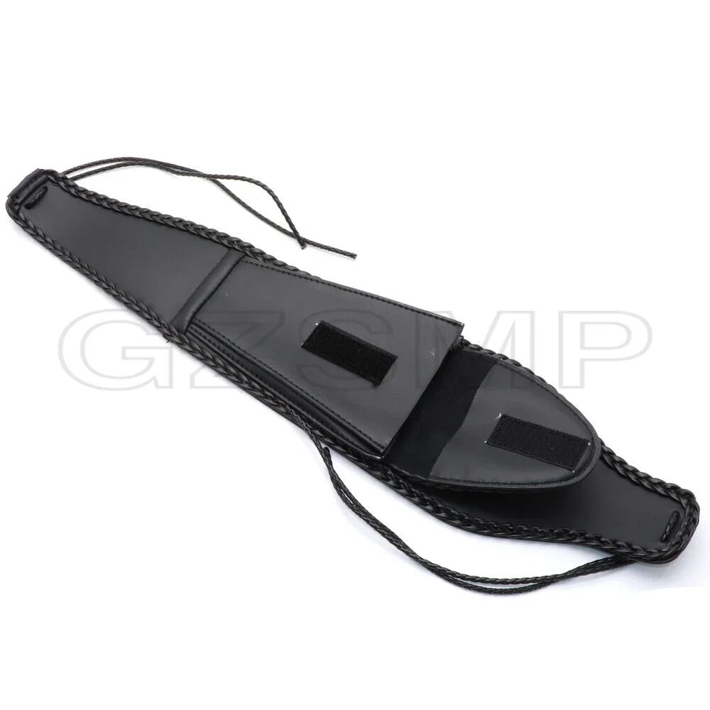 Motorcycle Fuel Tank Cap Cover Panel Pad Bib Bra Bag Trim Pouch for Harley Sportster XL 48 883 1200