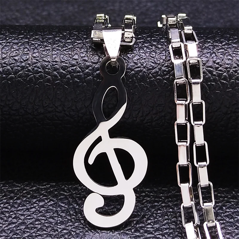 Orecchini Pendenti A Nota Musicale E Simbolo Della Pace, In Acciaio Inox Con Zirconi, Regalo Per Amanti Della Musica