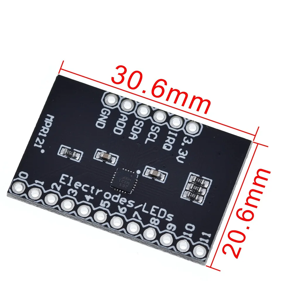 5Pcs Modulo Sensore Tattile MPR121 V12 - Sensore Di Prossimit&agrave; Capacitivo Per Arduino E Raspberry