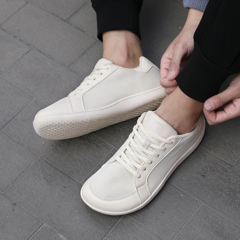 Wide Toe Casual Shoes for Men and Women Barefoot Soft Sole Flats Non Slip Walking Footwear Plus Size Comfortable 2