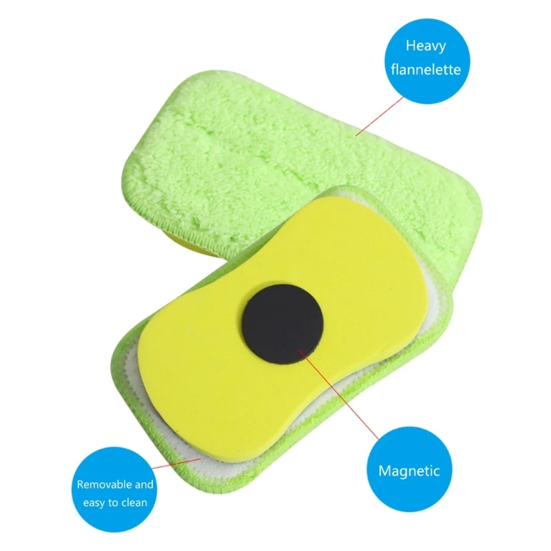 Detachable Magnetic Whiteboard Erasers 3Pcs