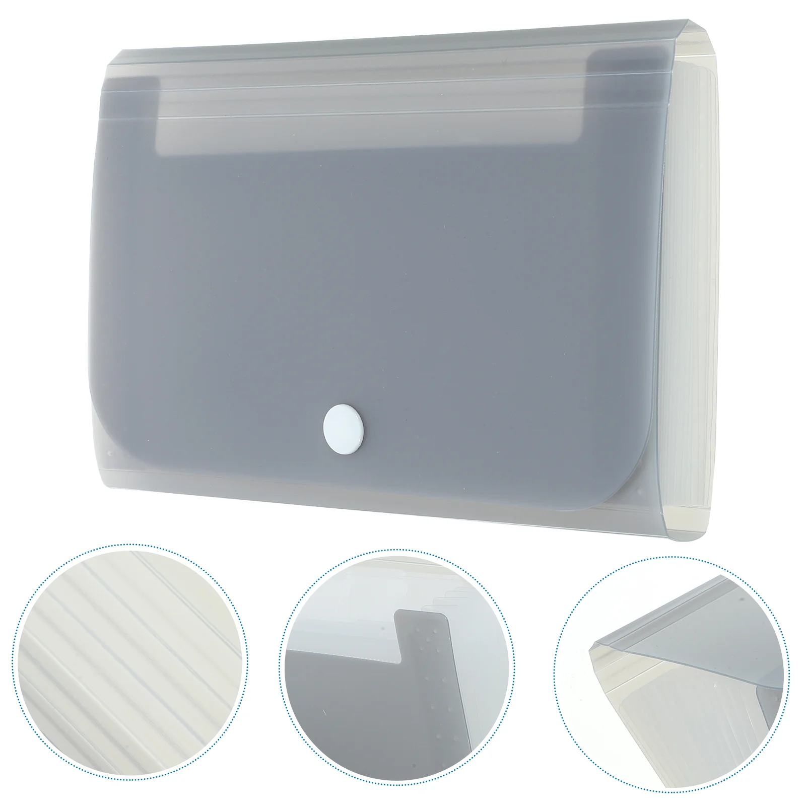 

Маленькая фотопапка для чеков A6, портмоне для аккордеона с 7 отделениями, водонепроницаемый пластиковый органайзер для аккордеона, офисные принадлежности