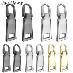 Universal Metal Handle Zipper Tab Repair Kit - 10 Pieces - 5# (GOLD)