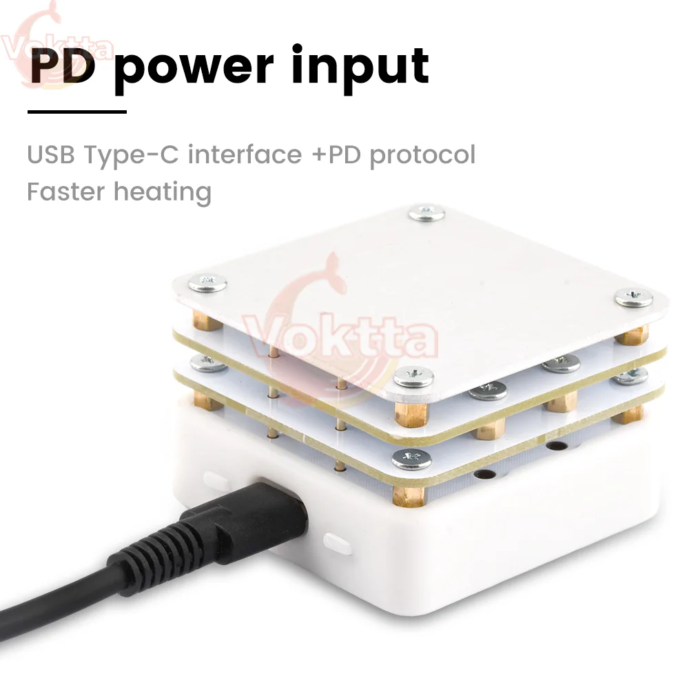 MHP30 nuovo Mini preriscaldatore a piastra riscaldante Display a LED scheda PCB saldatura piastra riscaldante stazione di rilavorazione strumenti di riparazione della piattaforma di preriscaldamento