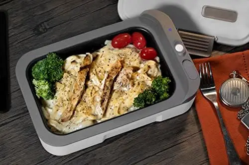 Silicone Bento Box with Utensils –