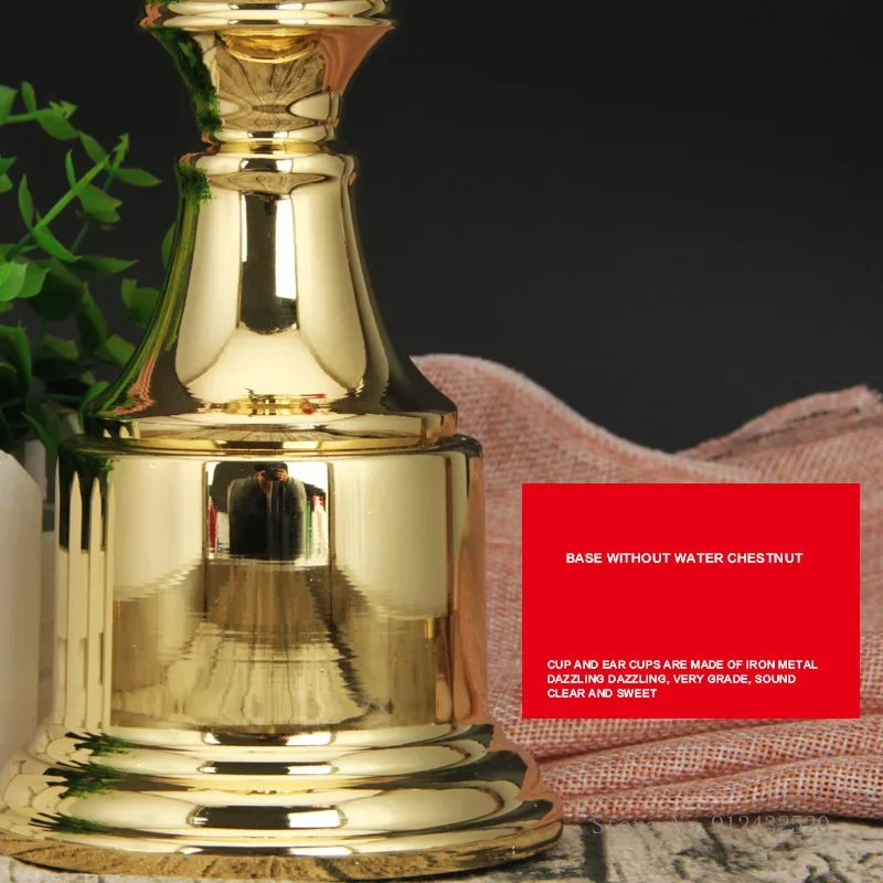 Customized Trofeo Champions Metal Trophy Contest Commercial Covered Football Medal Souvenir Cup Universal Trophy 37CM, 42CM, 1Pc