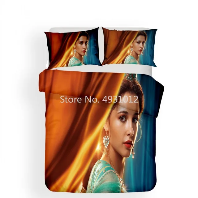 Disney Bedding Set Aladdin Lamp Princess Jasmine