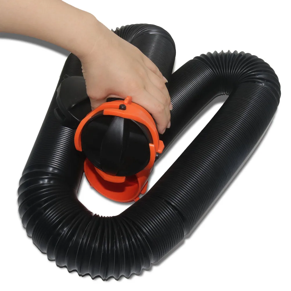 

4.5m Telescopic Sewage Pipe 90 ° Sewage Hose Rotary Elbow Joint Connected To Sewage Pipe RV Sewage Valve RV Trailer Accessories