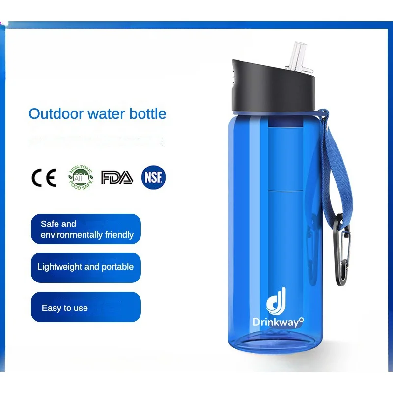 Outdoor Water Purifier portable clean water bottle