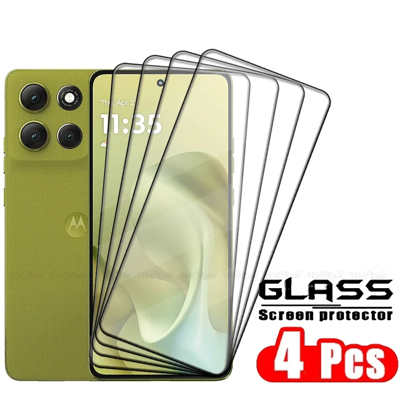 Premium Tempered Glass Screen Protector for Motorola Moto G86 - Full Cover, HD Clarity, 9H Hardness