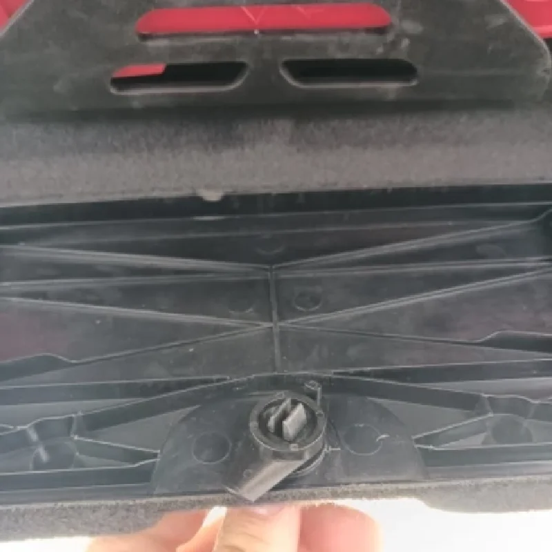 Compact Car Warning Triangle Compartment Case Lock