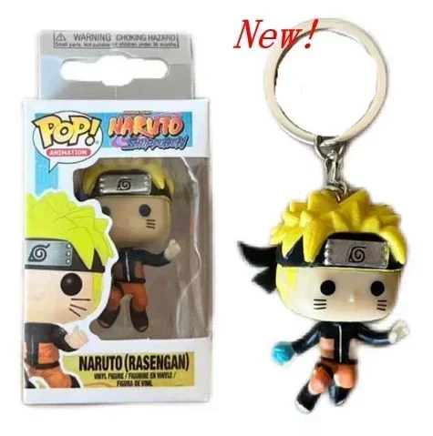 Funko Pocket Keychains Naruto Series: 22 Styles Anime Action Figures featuring Iconic Characters