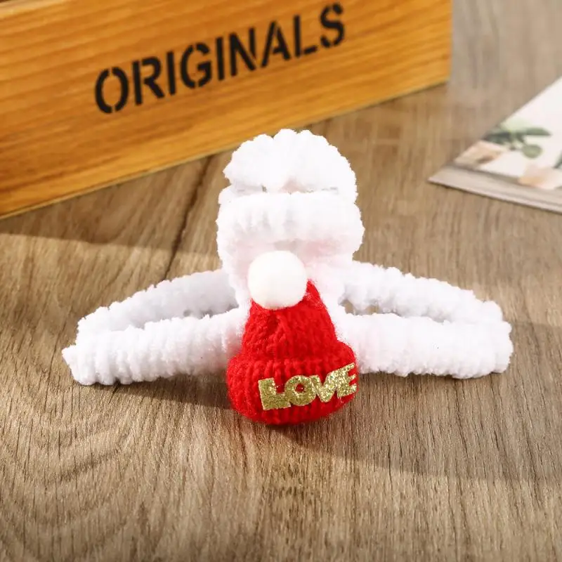 Christmas snowman Christmas Tree Hair Claw Hair Clip New Cute Large Claws Barrettes Hairpin Accessories