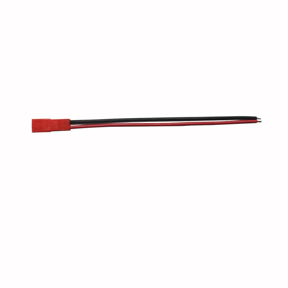JST Plug Connector 20PCS/LOT 10Pairs 100mm 200mm 2 Pin Male+Female For RC Toys Battery LED Lamp