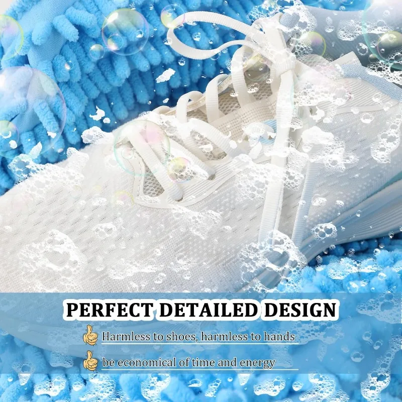 Shoe Washing Machine Bag Invisible Zipper Side Opening Shoe Laundry Bags Sneakers Reusable Shoes Cleaning Bags for All Sizes 5