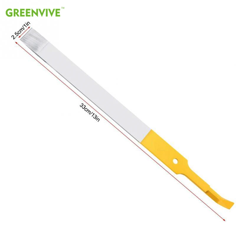 High Quality Beehive Scraper Stainless Steel Hive Tool Honey Knife Blade 13 Inch Hive Scraper Beekeeping Tool for Beekeepers