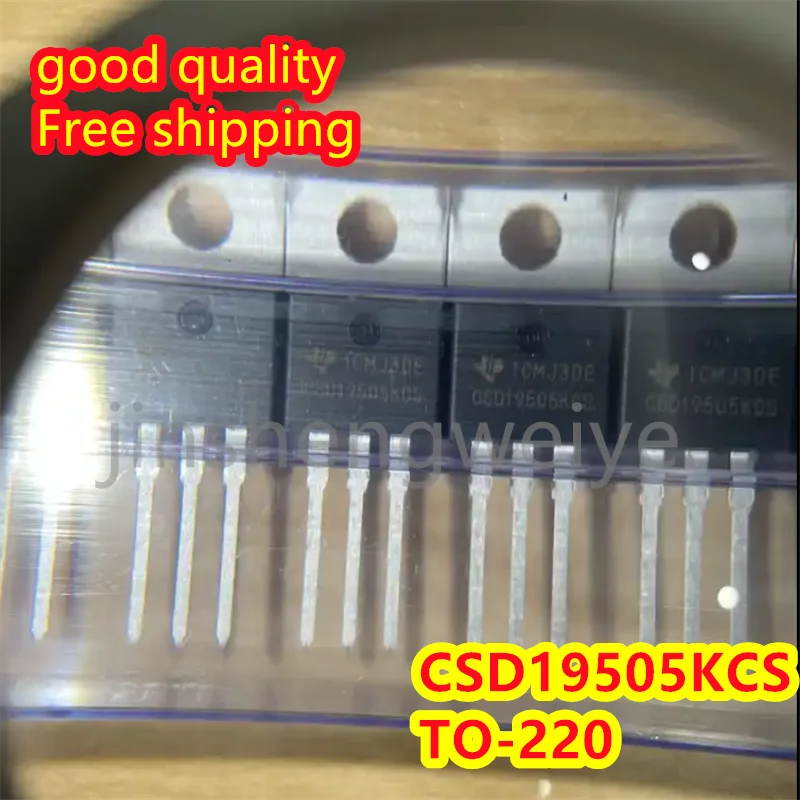 

1~30PCS CSD19505 CSD19505KCS Direct Plug TO-220 150A 80V MOS Field Effect Triode Brand New Free Shipping