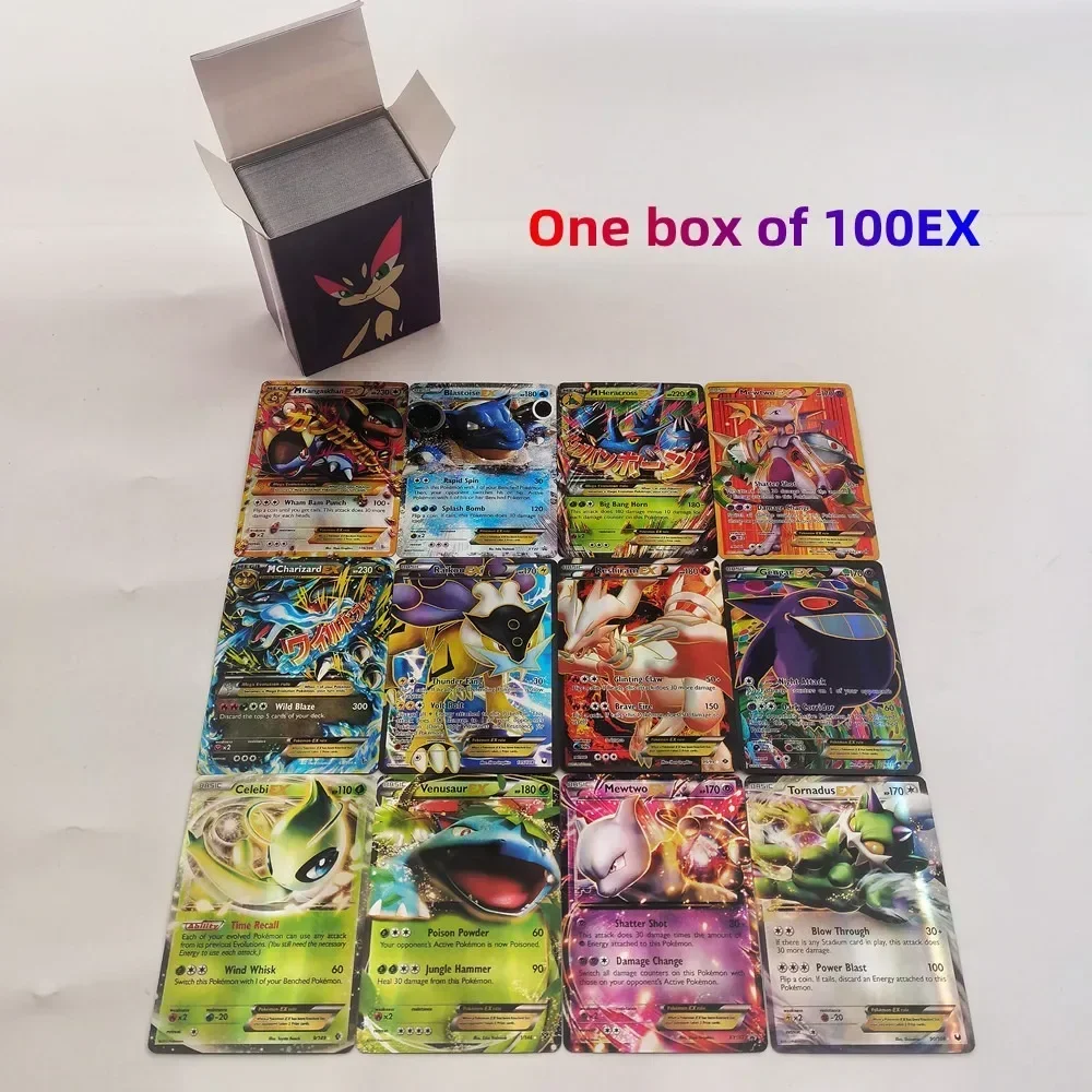 

NEW 100pcs Pokemon Scarlet & Violet Full Flash Card 100Ex 33Vstar 100Vmax Game Collection Cards Koraidon Miraidon Battle Cards