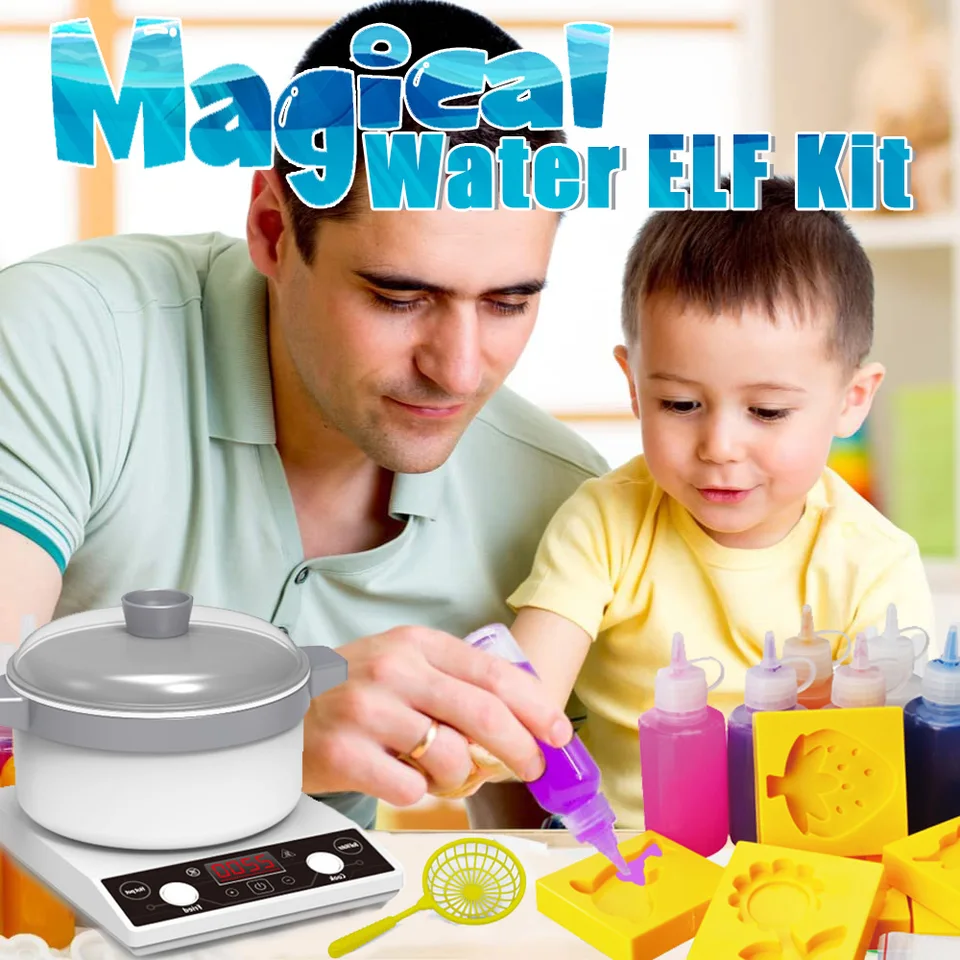 DIY Aqua Fairy Kit Toys for Kid Girls Magic Water Elf Kids 3D Handmade Kits Aqua  Fairy Gel Toy Set Girls Handicrafts Fairy Water - AliExpress