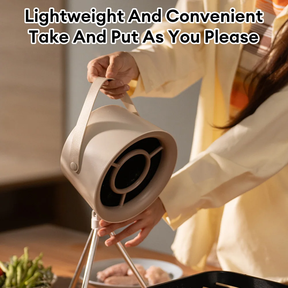 USB Desktop Mini Range Hoods Portable Exhaust Fan Small Kitchen Hood Extractor Barbecue Large Suction Cooker Hood